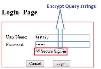 encrypt query strings